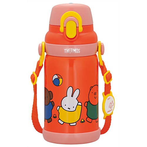 サーモス 真空断熱2ウェイボトル ミッフィー 0.63L/0.6L レッド FET-600WB R 【サーモス】
