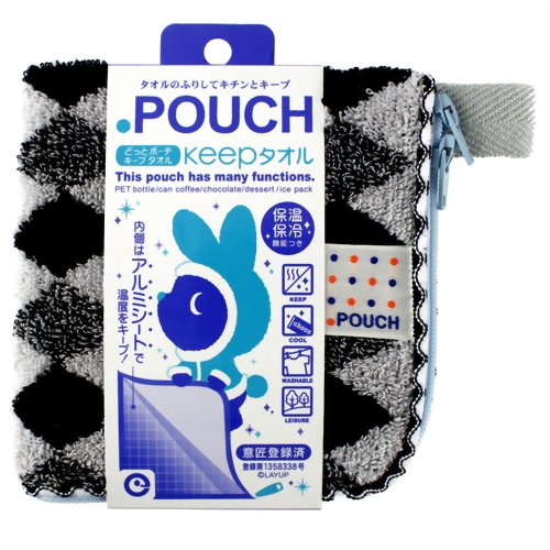 どっとポーチ キープタオル 保温保冷機能付き セサミ 【アイアップ】