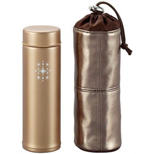 タイガー ステンレスミニボトル サハラマグ 0.3L 専用ポーチつき MMP-H030-NC シャイニーピンク 【タイガー魔法瓶】