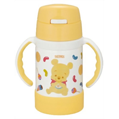 サーモス 真空断熱ストローマグ 0.28L プー イエロー FEC-280DS Y 【サーモス(THERMOS)】