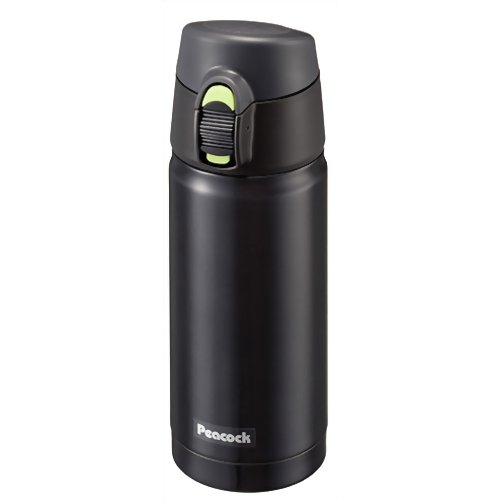 ピーコック マグボトル ワンタッチタイプ 0.35L ブラック AMF-035(B) 【ピーコック魔法瓶工業】