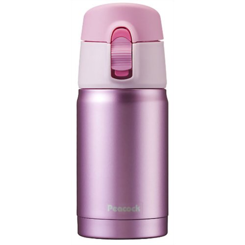ピーコック マグボトル ワンタッチタイプ 0.25L ピンク AMF-025(P) 【ピーコック魔法瓶工業】