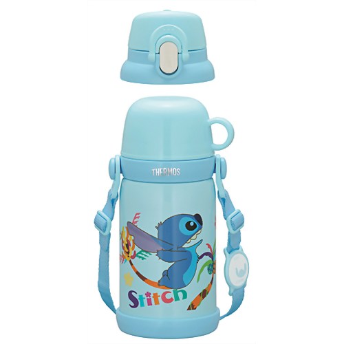サーモス 真空断熱2ウェイボトル ディズニー スティッチ 0.63L/0.6L ライトブルー FET-600WDS LB 【サーモス】