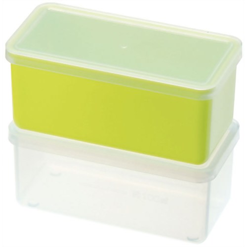 プチキューブストッカー2PCS グリーン 【和平フレイズ】