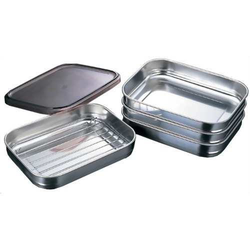 蓋付き4段重ねバット 【オークス】