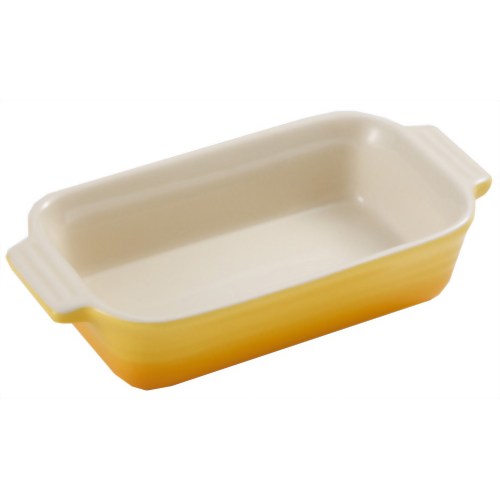 レクタングル ベイクディッシュ イエロー 【アルファックス】