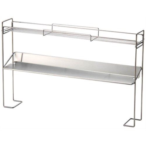 コンロすき間シェルフ2段 KC6 【オークス】