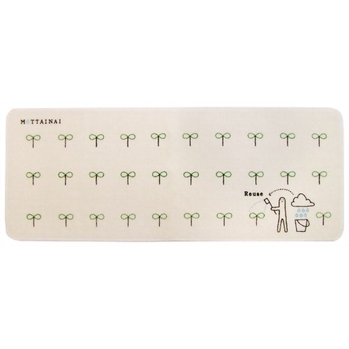 P-MOTTAINAI キッチンマット 45*120cm Reduse 【オカ】
