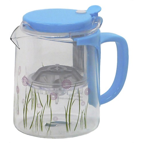 お茶が渋くならない マルチティーポット G680i ブルー 1-2人用 AA-0011 【マックマー】