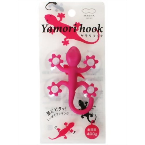 ヤモリフック ピンク 【マーナ】