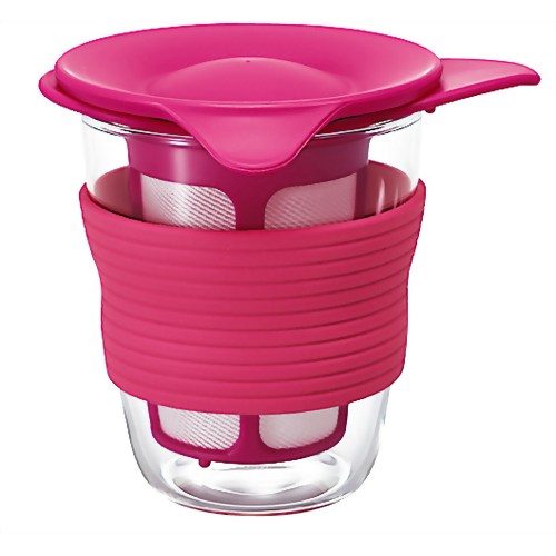 ハリオ ハンディーティーメーカー HDT-M-PC チェリーピンク 1人用 【ハリオグラス】