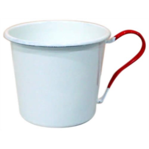 月兎印 マグカップ300cc レッド 【野田琺瑯】