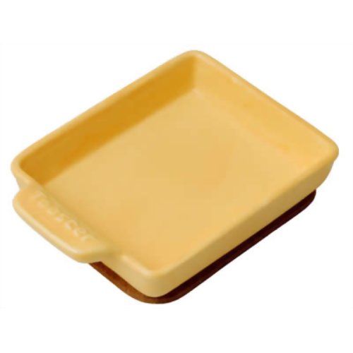 トースタープレートS フラット イエロー TO-012 【クリヤマ】