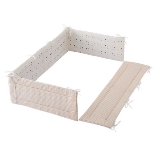 ベビーポルカ ベッドガードパット セピア 【フジキ】