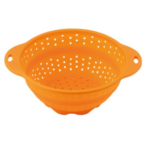 和平フレイズ スキッとシリコーン ザル 21cm オレンジ SR-4868 【和平フレイズ】