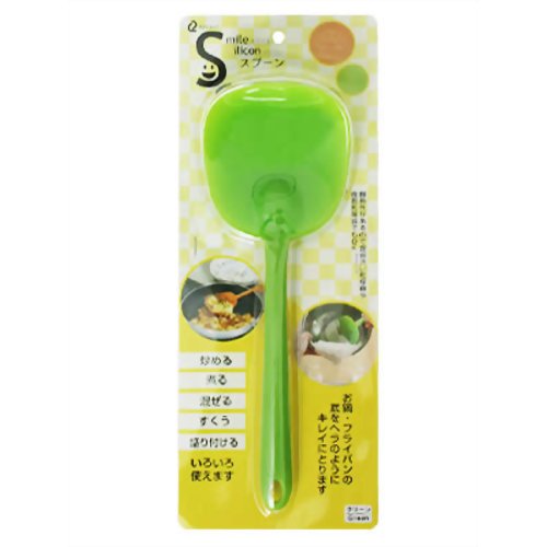 スマイルシリコン スプーン グリーン 【アーネスト】