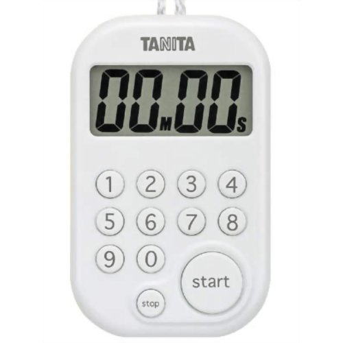 タニタ デジタルタイマー100分計 TD-379-WH ホワイト 【タニタ】