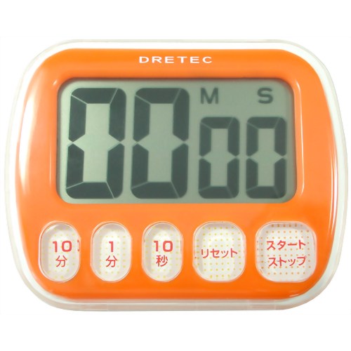 ドリテック デジタルタイマー スウィーツ オレンジ T-154OR 【ドリテック】