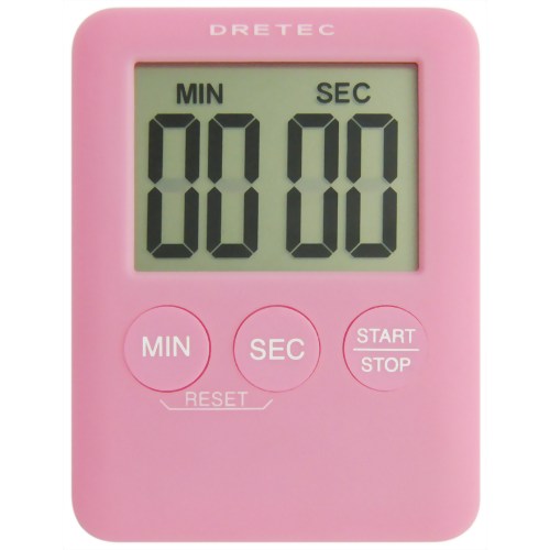 ドリテック デジタルタイマー ポケッティ ピンク T-307PK 【ドリテック】