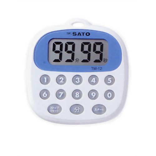 キッチンタイマー TM-12 【佐藤計量器製作所】