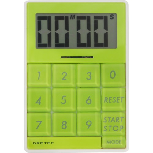 ドリテック デジタルタイマー キュービック グリーン T-192GN 【ドリテック】