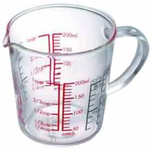 ハリオ メジャーカップワイド200 CMJW-200 【ハリオグラス】