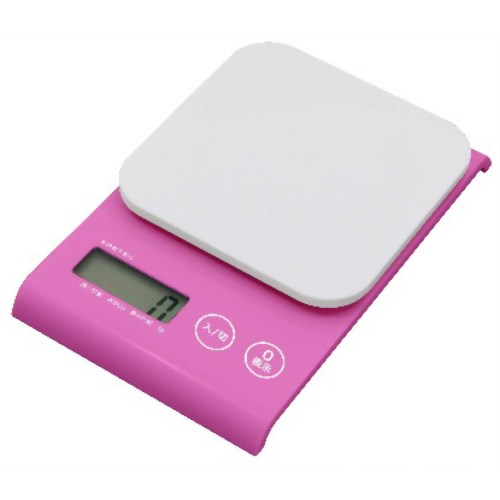 ドリテック デジタルスケール フラッペ 2kg ピンク KS-249PK 【ドリテック】