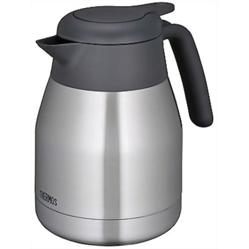 サーモス ステンレスポット 1.0L ステンレスブラック THS-1000 SBK 【サーモス】