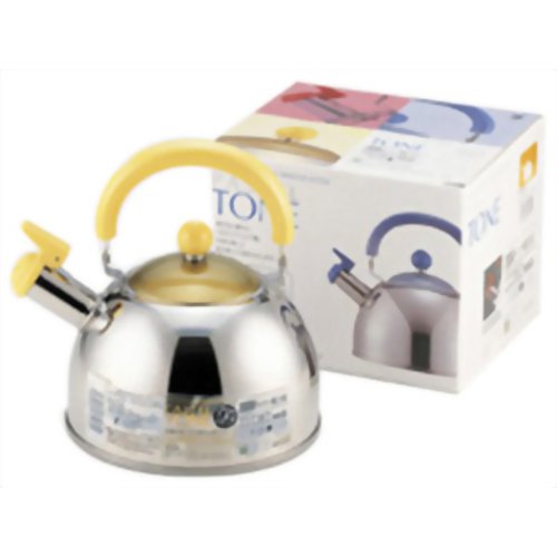 ヨシカワ パステルトーン IH200V対応 ホイッスルケトル 1.8L イエロー SH7238 【ヨシカワ】