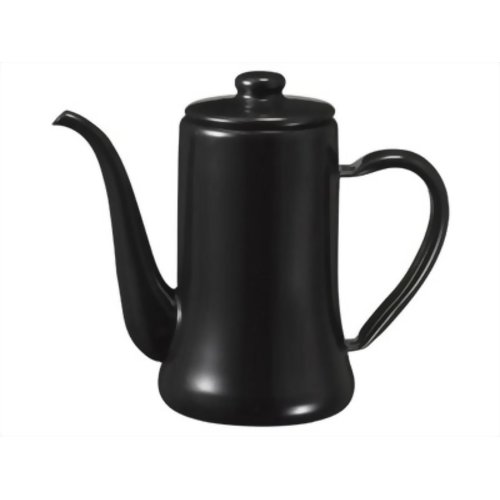 月兎印 スリムポット1.2L ブラック 【野田琺瑯】