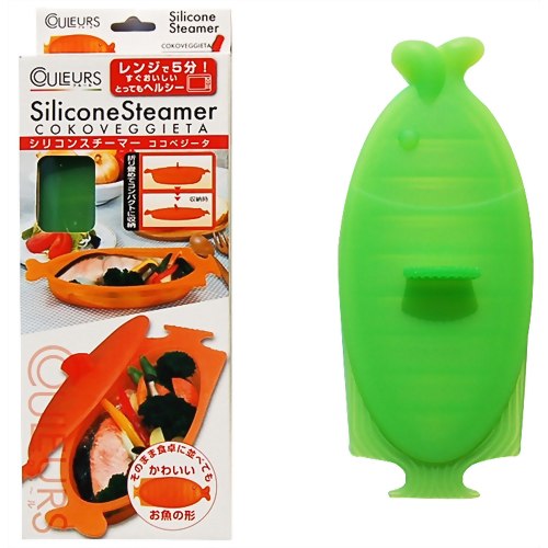 クルール シリコンスチーマー ココベジータ ライムグリーン 【ヨコヤマコーポレーション】