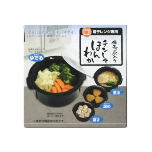 電子レンジ専用 備長炭入り チンしてほんわか 【カクセー】