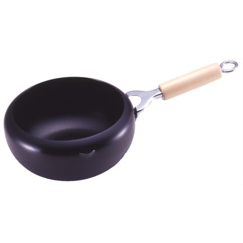 イエローライン ガード型片手天ぷら鍋 20cm YL-7307 【エポラス】