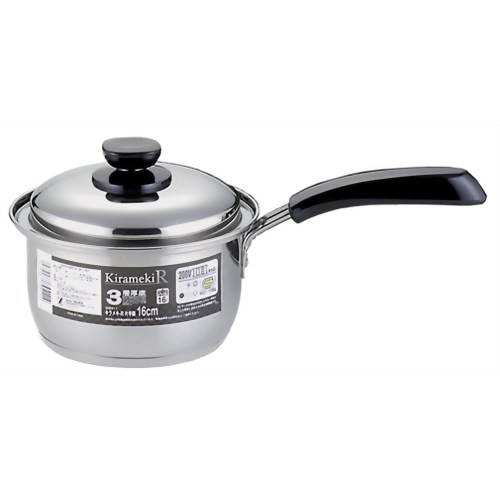 ヨシカワ Kirameki-R 片手鍋 16cm SH9411 【ヨシカワ】
