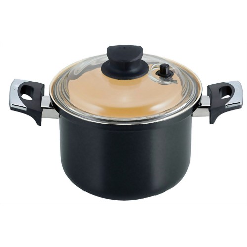 ロップ・タック 減圧鍋 IH対応深型両手鍋 20cm RR-4346 【和平フレイズ】