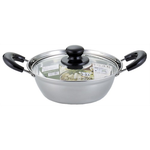 ヨシカワ なべ日和 卓上よせしゃぶ鍋 20cm SH9417 【ヨシカワ】