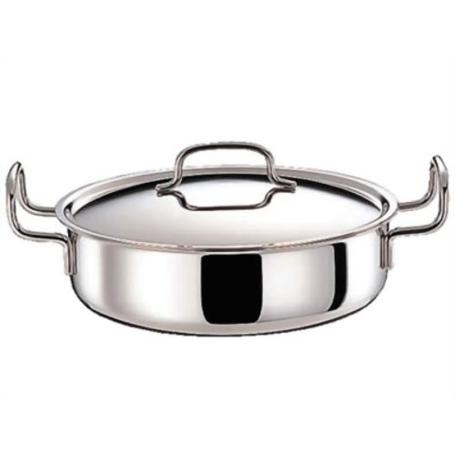 ジオ 浅型両手鍋 25cm GEO-25S 【宮崎製作所】