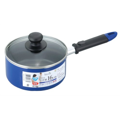 ベリエ IH対応片手鍋 16cm BR-4685 【和平フレイズ】