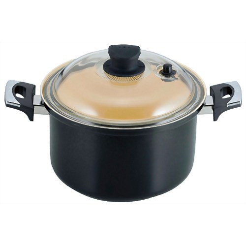 ロップ・タック 減圧鍋 IH対応深型両手鍋 24cm RR-4348 【和平フレイズ】