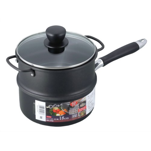 ニューDo!なべ IH対応セイロ付片手鍋 18cm DR-4765 【和平フレイズ】