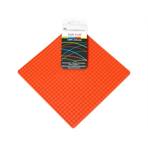 グリッド鍋敷き(オレンジ) 【川嶋工業】