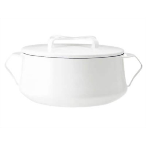 DANSK (ダンスク) ホーロー鍋シリーズ コベンスタイルII 両手鍋 18cm 白 504430 【佐藤商事】