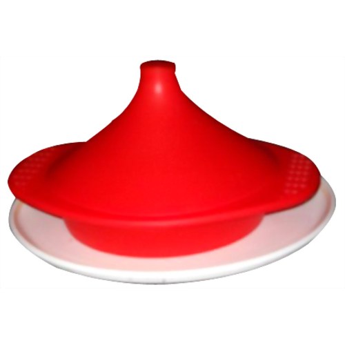 シリコンスチーム&タジン鍋 レッド 【ERAジャパン】