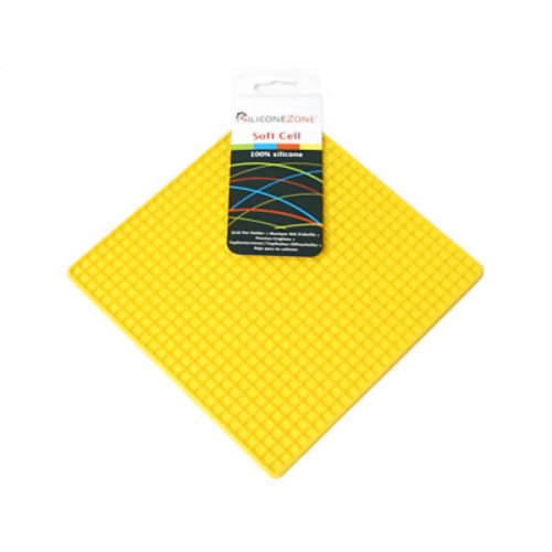 グリッド鍋敷き(イエロー) 【川嶋工業】