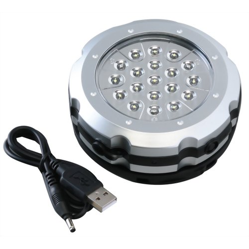 手動充電式LEDライト 【富士商】