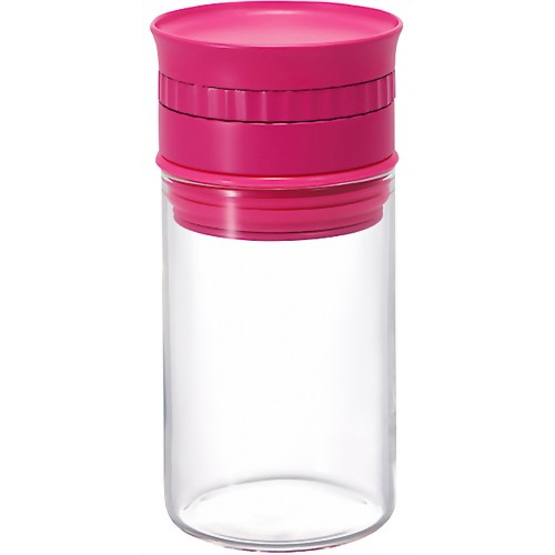 ハリオ ヌーバ・計量スパイスストッカー NSS-M-PC チェリーピンク 【ハリオグラス】