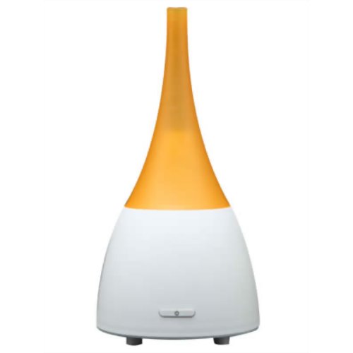 超音波アロマ加湿器 アロマポット オレンジ(アロマディフューザー) 【エレス】