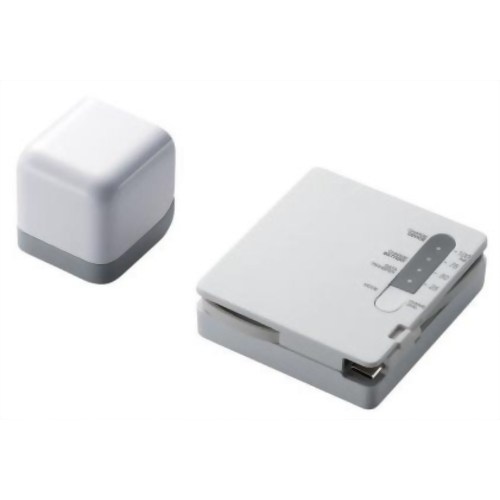 エレコム スマートフォン対応モバイルチャージャー ACアダプタ付 DE-RKJ2ACWH ホワイト 【エレコム】