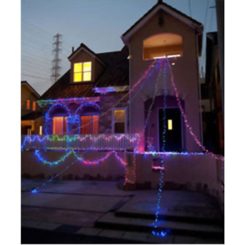 LEDソーラーイルミネーション(100球) ミックス TU-300M　【スリーアップ】