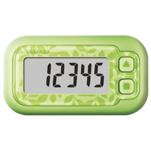 山佐 万歩計 ポケット万歩 らくらくまんぽ EX-200 G エコグリーン 【山佐時計計器】